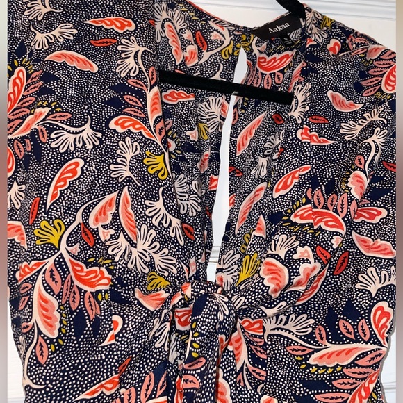 aakaa tie in front romper size Small - Picture 4 of 5